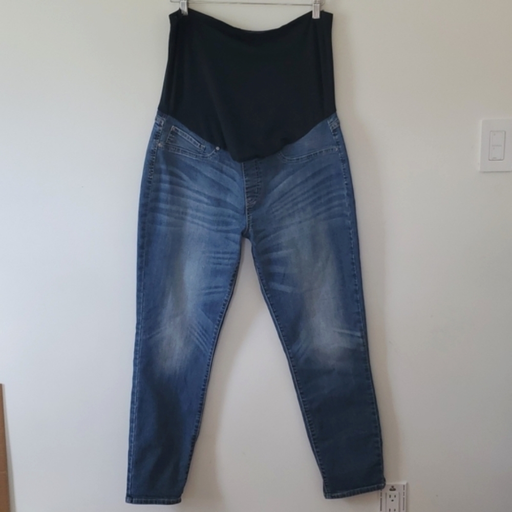 Women's Maternity Jean Legging Sz XL